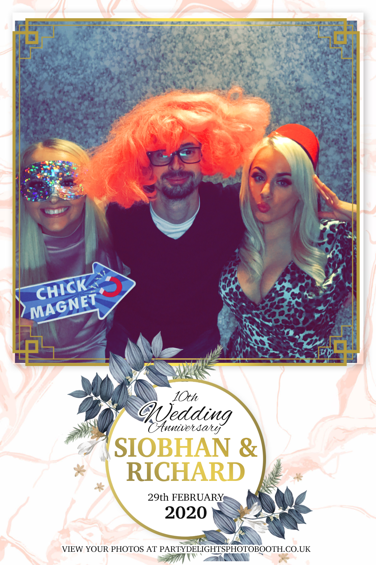 Siobhan and Richards Vow renewal  | View more photos from the event at gallery.partydelightsphotobooth.co.uk/u/PartyDelightsPhotoBooth/Siobhan-and-Richards-Vow-renewal